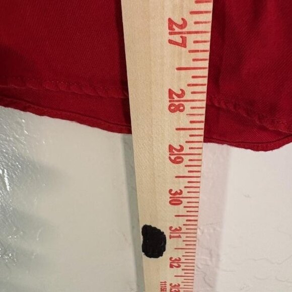 UNTUCKit Shirt Mens Large Red Briscoe Short Sleeve Garment Dyed Regular Fit - Picture 7 of 7